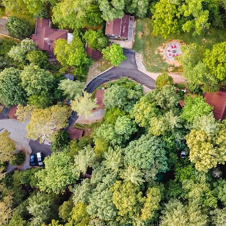Log Cabin Motor Court Эшвилл Экстерьер фото