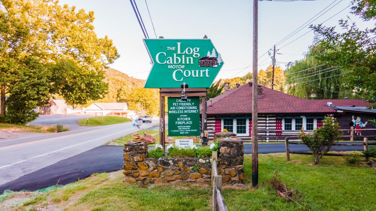 Log Cabin Motor Court Эшвилл Экстерьер фото