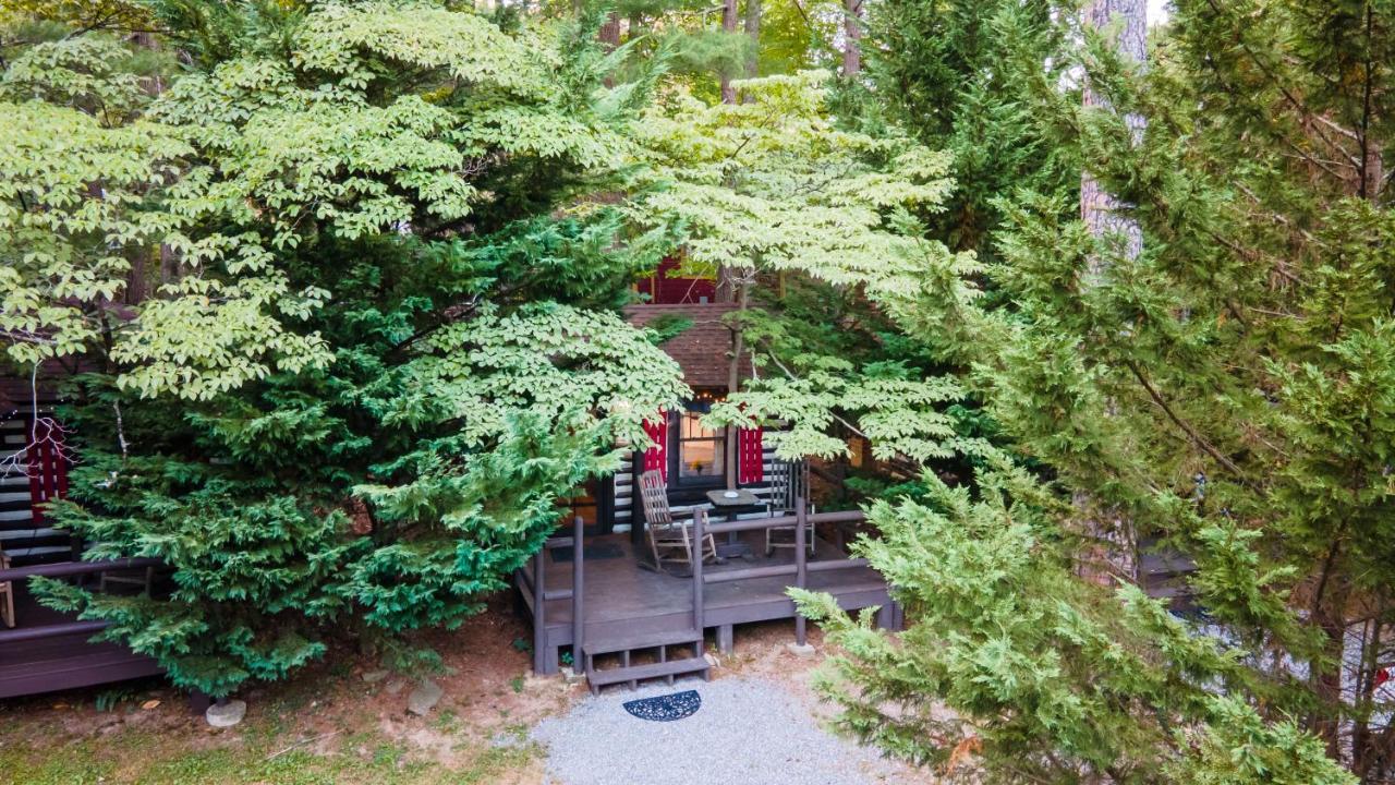 Log Cabin Motor Court Эшвилл Экстерьер фото