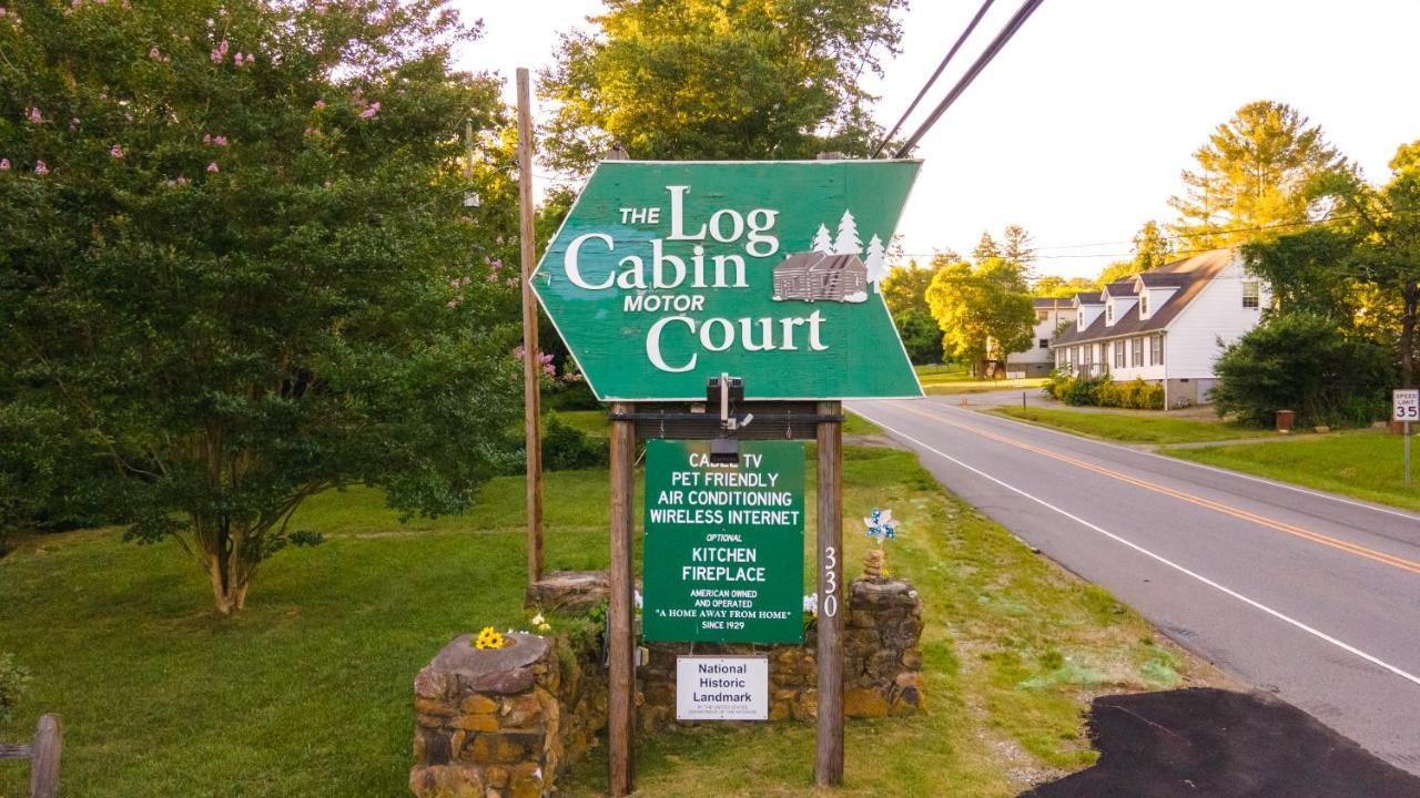 Log Cabin Motor Court Эшвилл Экстерьер фото