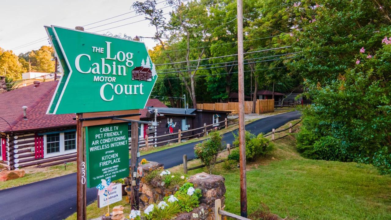 Log Cabin Motor Court Эшвилл Экстерьер фото
